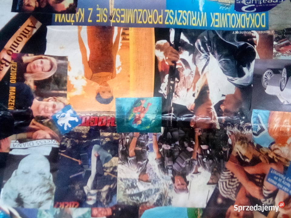 Sprzedam plakat ręcznie zrobiony Wodzisław Śląski sprzedam