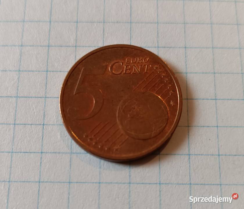 5 CENTÓW 5 ERO CENTÓW 2002 AUSTRIA Numizmatyka lubelskie Piszczac