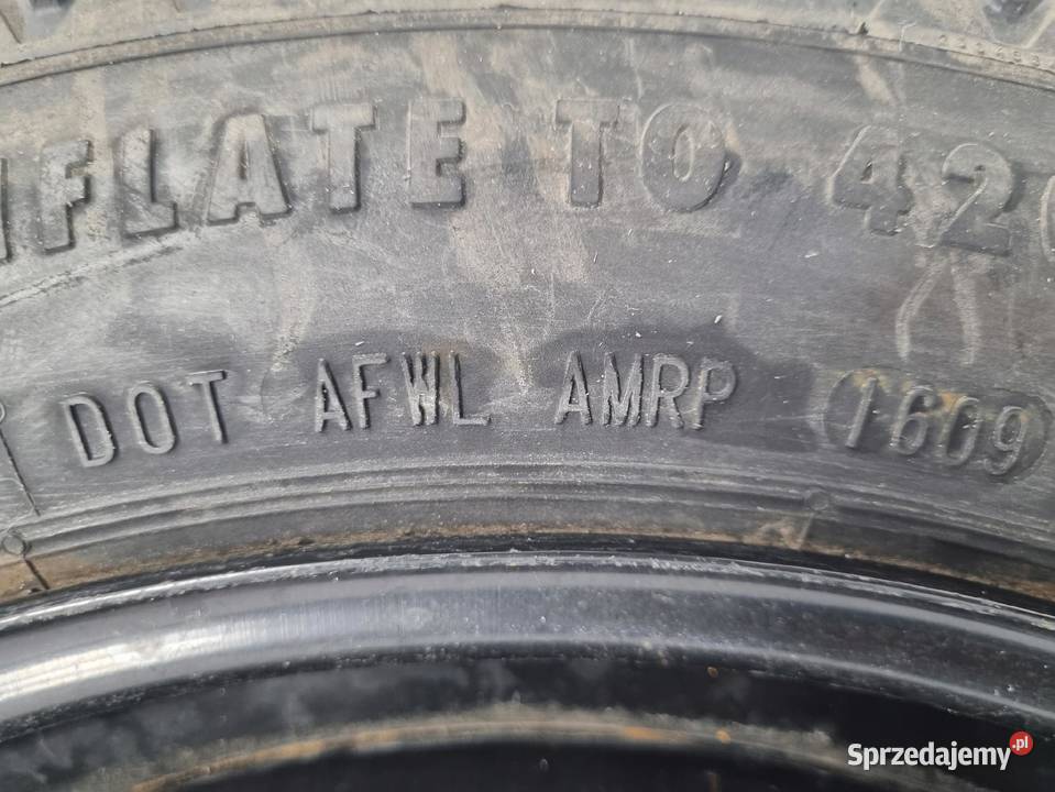 KOŁO DOJAZDOWE Opel Insignia A 12580 R16 5x120 Samochodowe lubelskie Chełm