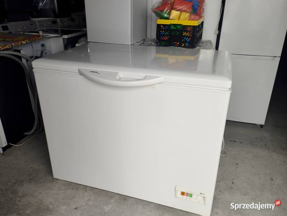Duża skrzynkowa zamrażarka Liebherr 253 l wolnostojące Lodówki i zamrażarki Szamotuły