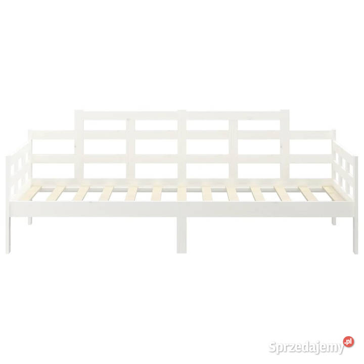 Łóżko dzienne białe lite drewno sosnowe 80x200 Warszawa sprzedam