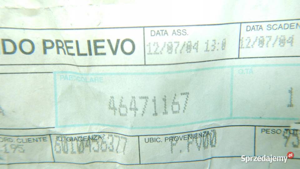 DOLOT POWIETRZA ALTERNATORA FIAT BRAVA BRAVO 16 lubelskie sprzedam