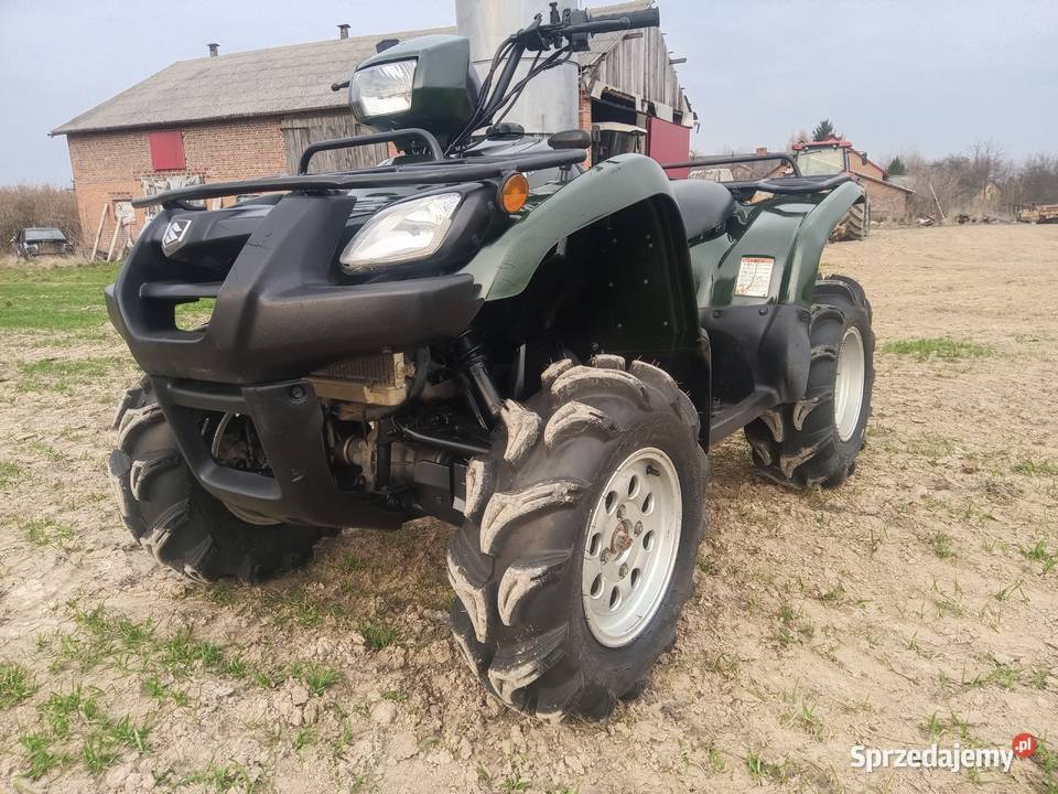 suzuki vinson 500 4x4 nowe opony transport Lublin