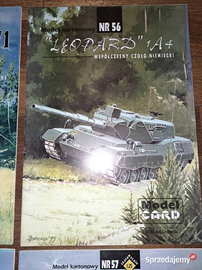 Modele kartonowe 4 Duże skala 125 T35 Panzer Bielsko-Biała