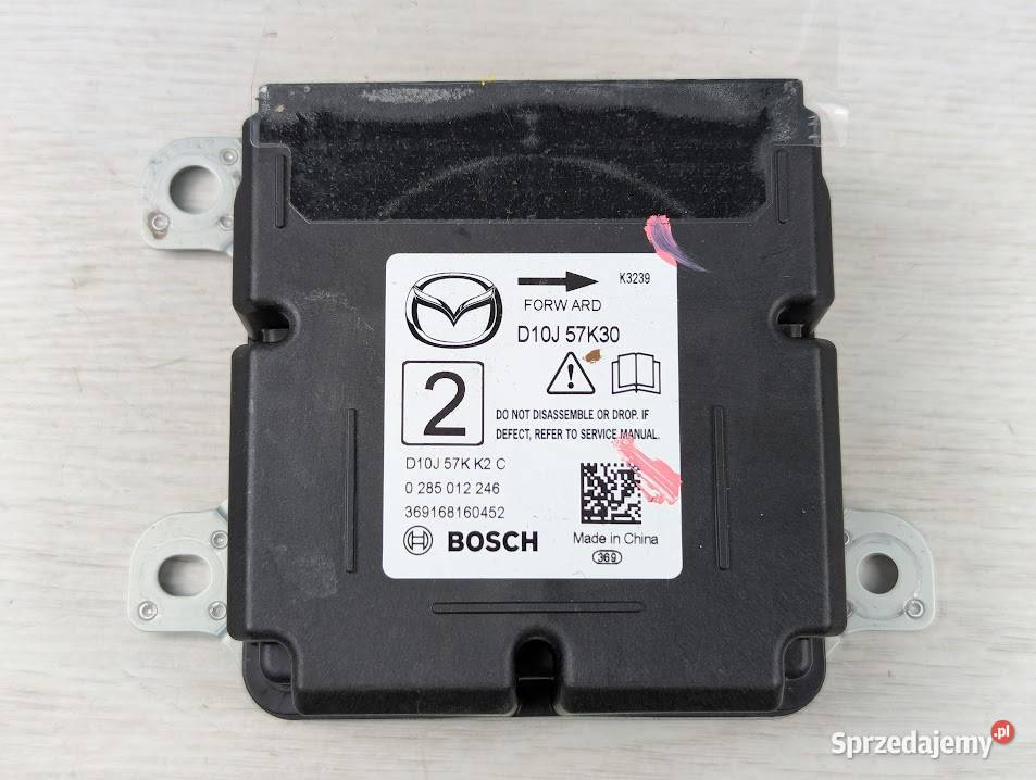 MODUŁ SENSOR PODUSZEK POWIETRZNYCH AIRBAG MAZDA sprzedam