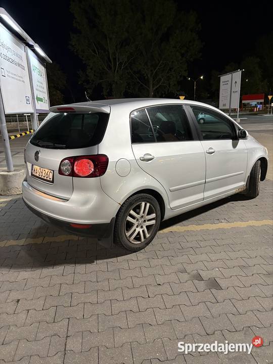 Vw golf Plus benzyna srebrny Warszawa sprzedam