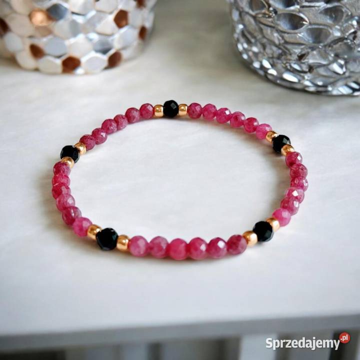 Bransoletka z Rubinu i Turmalinu Zgierz