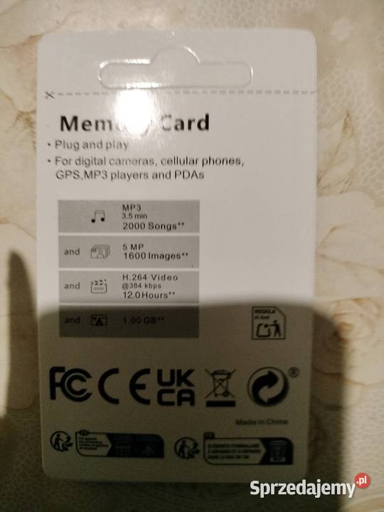 MEMORY Card 2 TF Micro SD 2TB Micro SD (TransFlash) Zbaków Górny sprzedam