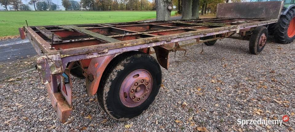 Przyczepa podwozie platforma