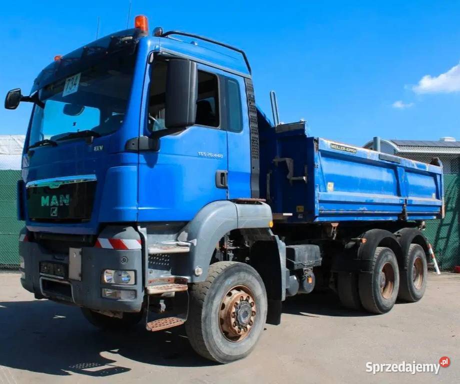 Wywrotka 6x6 bordmatic Man Tgs 26 440 Warszawa