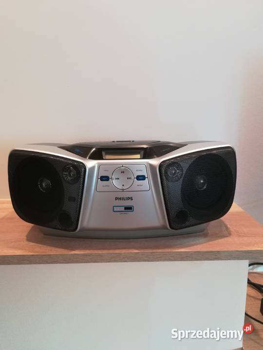 Radio marki Philips CD z MP3, USB sprawne ładne