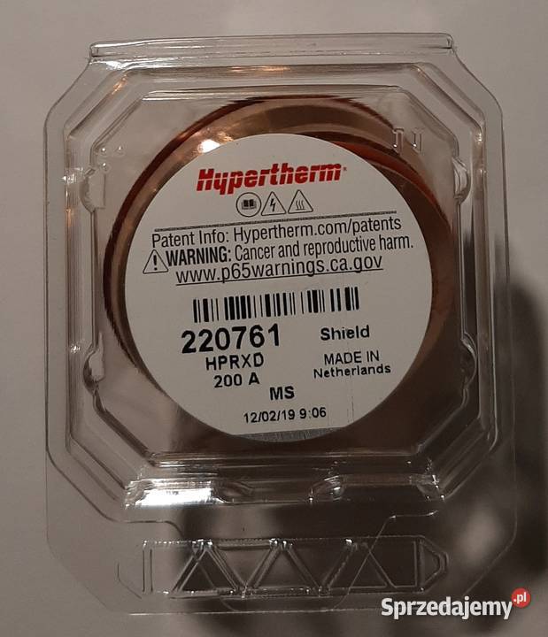 220761 HPR Osłona Hypertherm Oryginał Lublin