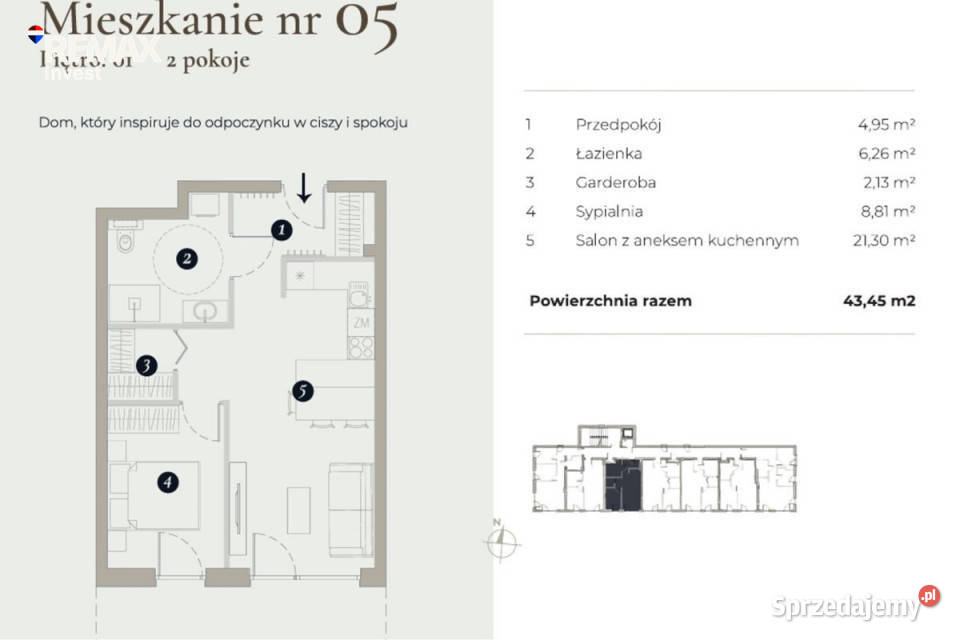 Mieszkanie 2 pokoje z balkonem BielskoBiała 11500zł/m2 Bielsko-Biała