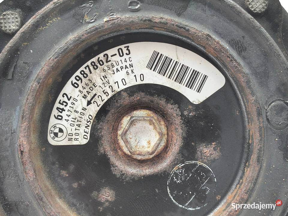 SPRĘŻARKA KLIMATYZACJI BMW 1 3 5 E81 E90 E60 F10 lubelskie Chełm