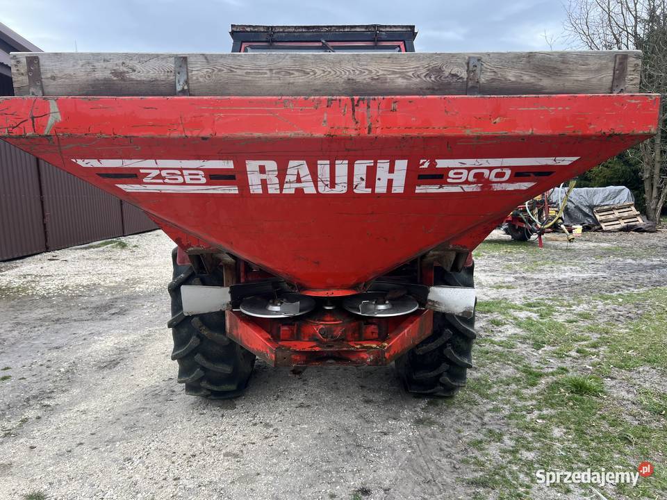 Rozsiewacz Rauch Zsb 900 Rozsiewacze nawozów świętokrzyskie Radków