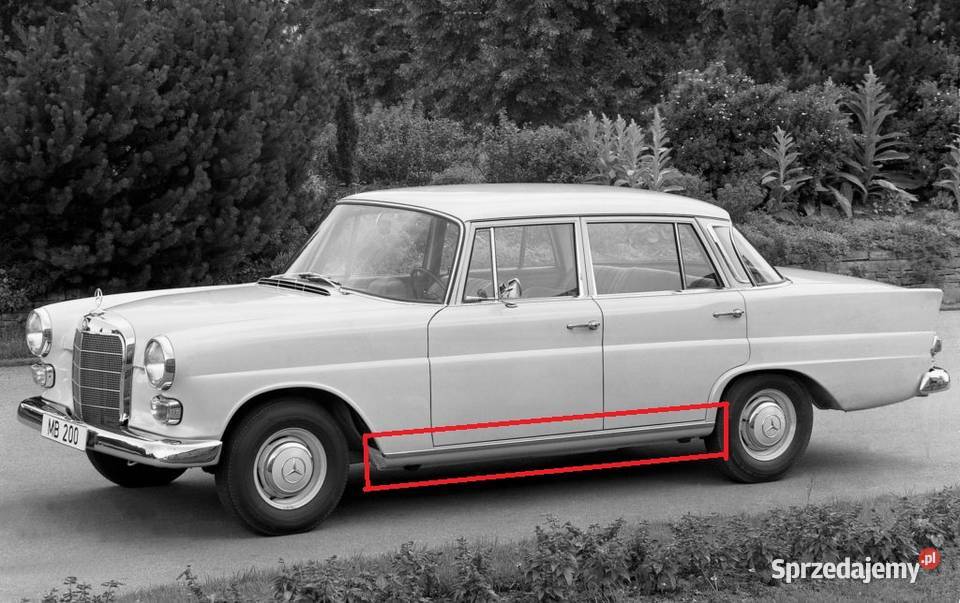 Nowe Progi Mercedes W108 W110 W111 Karoseria lubuskie Nowa Sól