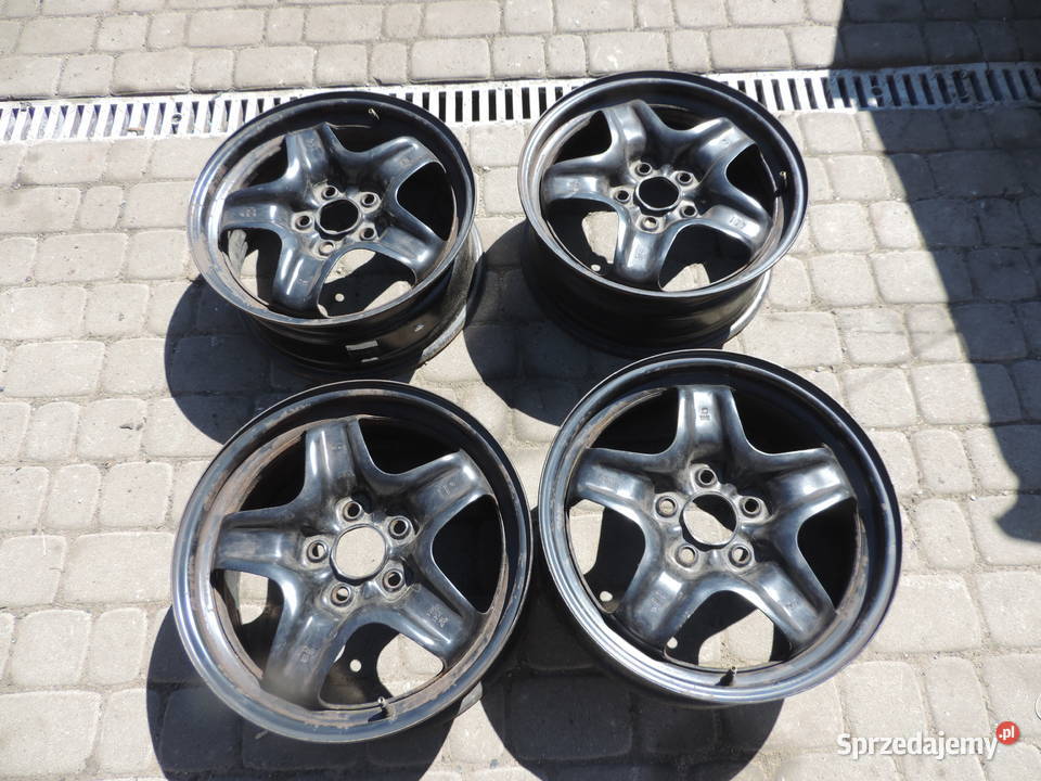 OPEL FELGI STALOWA FELGI KOMPLET STRUKTURALNE Samochodowe Nowy Sącz