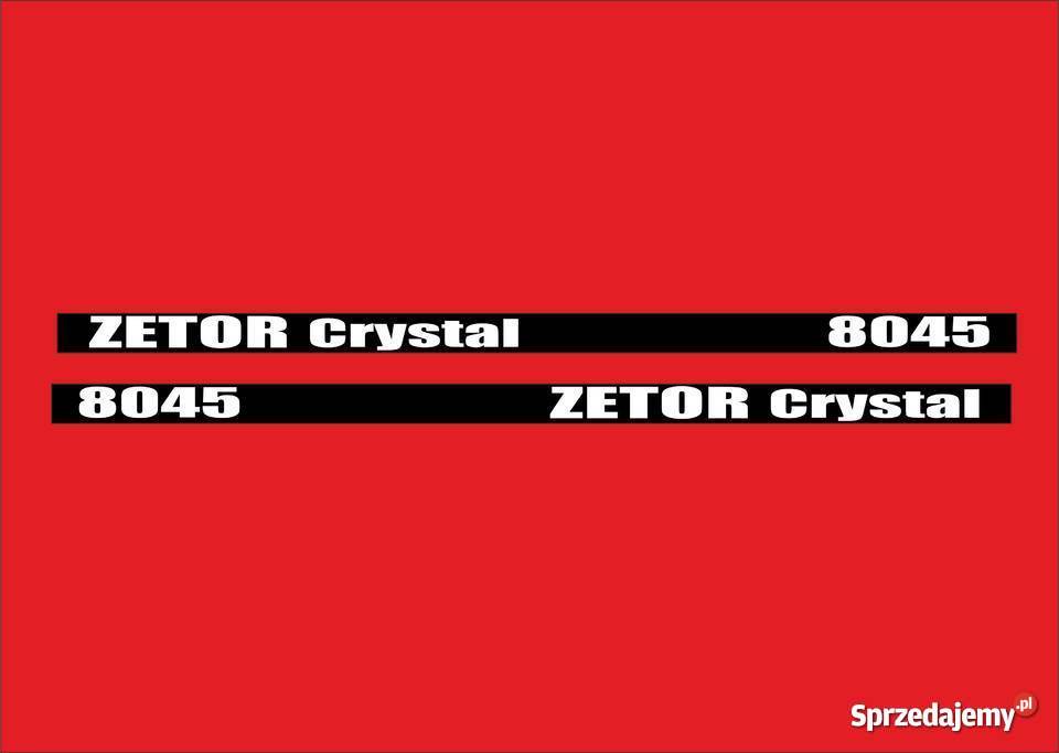 naklejki zetor crystal 8045 Jeżewo