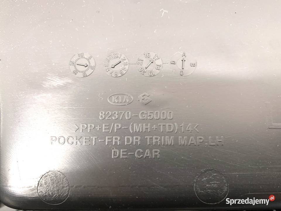 BOCZEK DRZWI LEWY PRZÓD KIA NIRO Hatchback podkarpackie