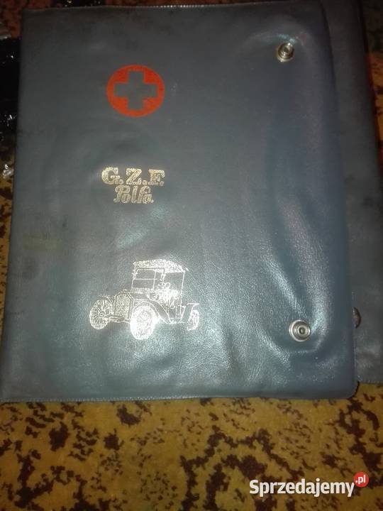 Apteczka samochodowa GZF Polfa Akcesoria śląskie Żywiec