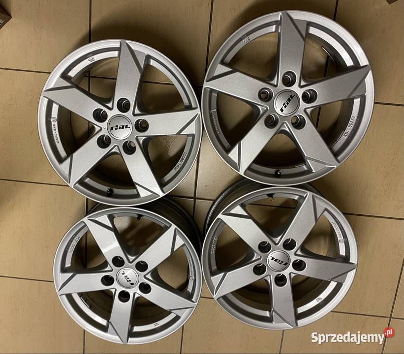 Alufelgi 16 5x112 ET 33 571 mm VW Audi Seat Felgi Bolesławiec