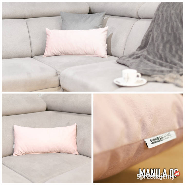 PODUSZKA WELUROWA DEKORACYJNA Z WYPEŁNIENIEM podlaskie Białystok