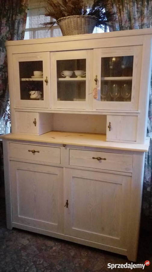 ODRESTAUROWANY kredens z XX w prowansalski szyk Toruń