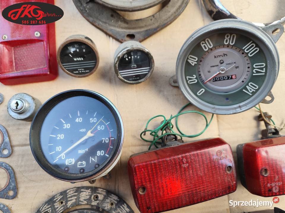 PRL części Maluch Fiat 125p 126p Renault Syrena osobowe Konstancin-Jeziorna