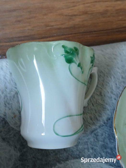 Kolekcjonerskie duo Rosenthal RC Viola Secesja Porcelana i szkło Kraków