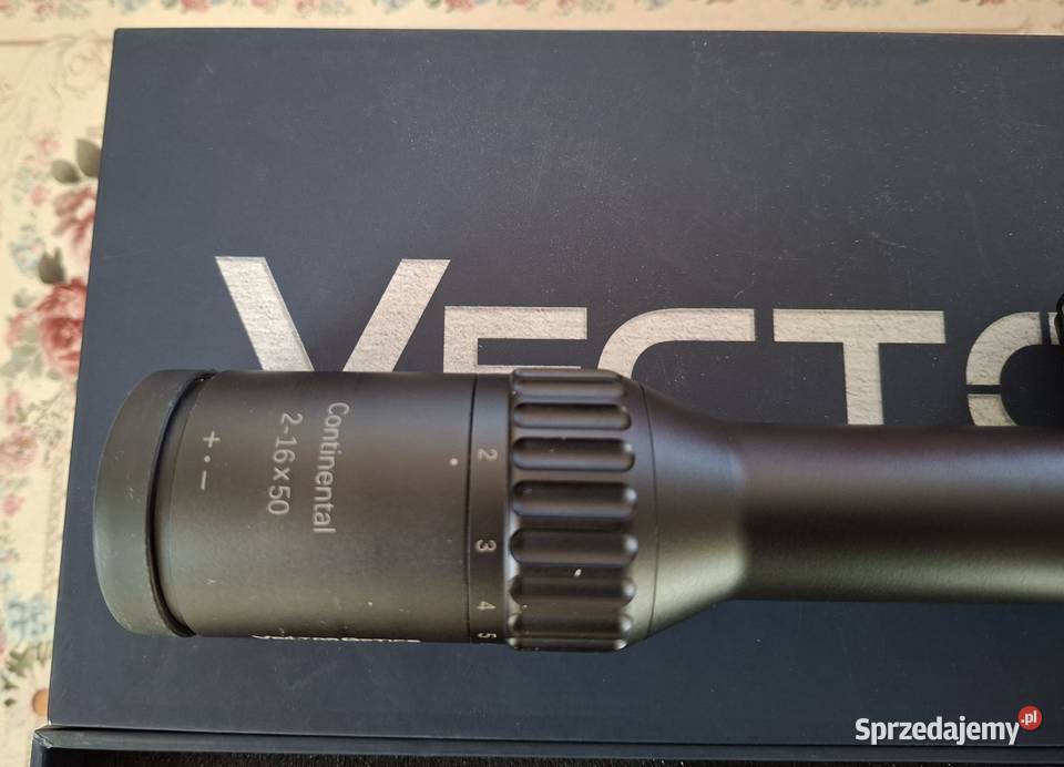 Luneta Vector Optics Continental x8 216x50 SFP Kwirynów