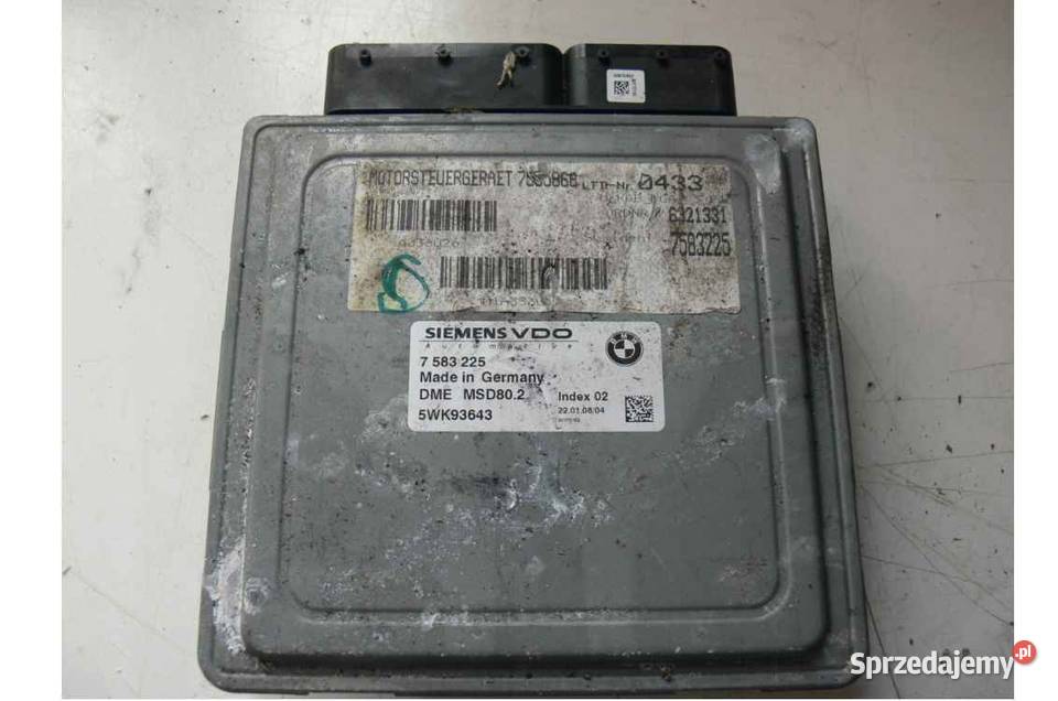 GBMW E87 E90 20 7583225 5WK93643 KOMPUTER