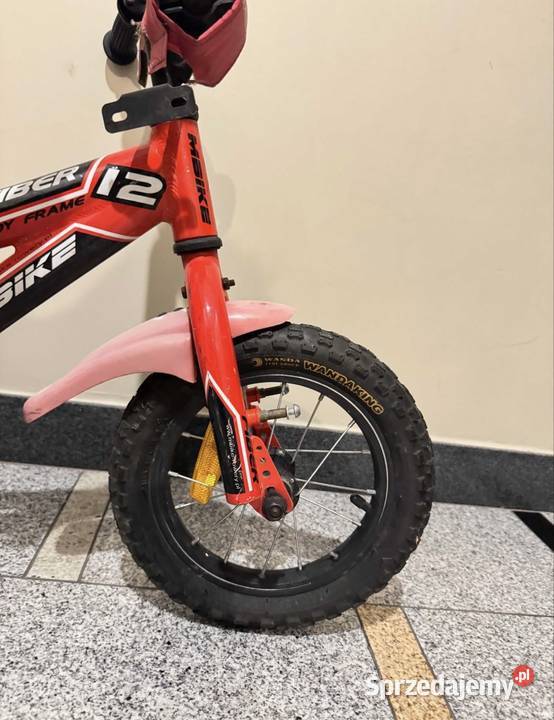 Pierwszy rowerek małego mistrza 80 do negocjacji czerwony Rowerki