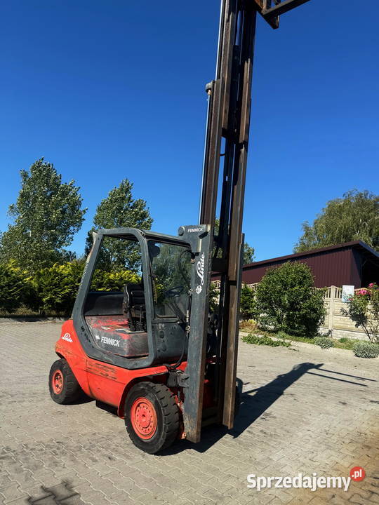 wózek widłowy LINDE H20D Perkins Triplex 460m Działoszyn