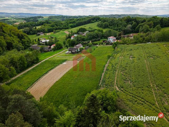 sprzedaży działki Wielopole Skrzyńskie 1300m2 sprzedam