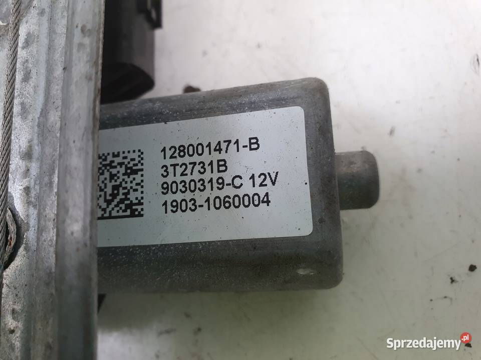 Renault Captur PODNOŚNIK SZYBY prawy tył lubelskie Rudka