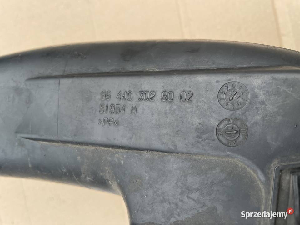 964493028002 Rura dolot powietrza peugeot 407 osobowe zachodniopomorskie