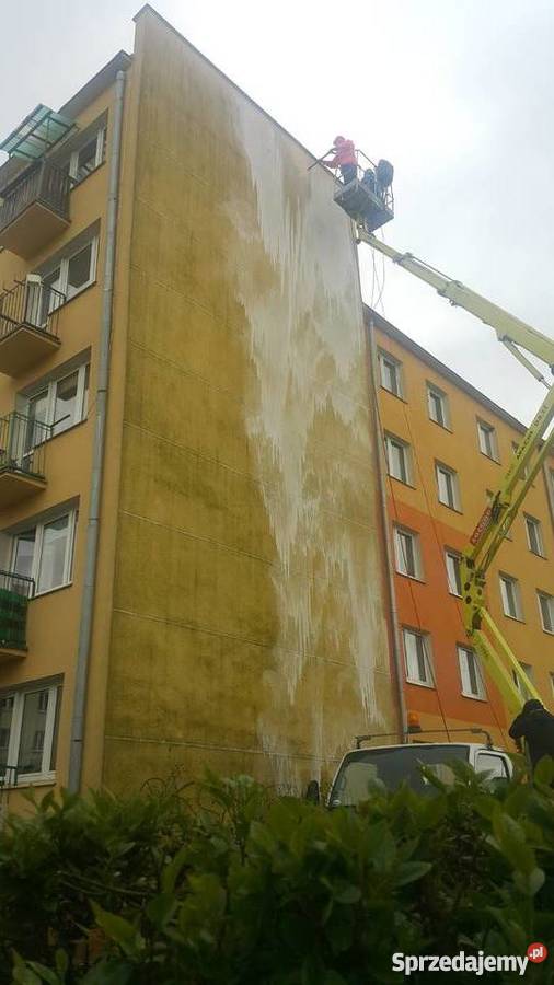 MALOWANIE DACHÓW mycie dachów mycie elewacji Lublin usługi budowlane