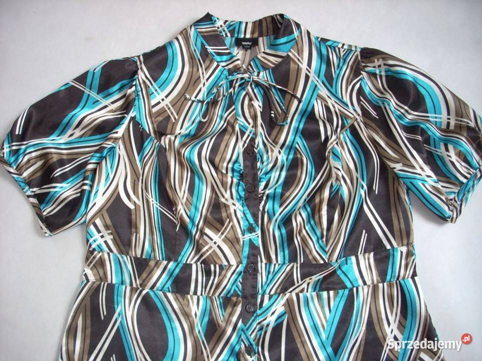 ELEGANCKA Koszula Stójka Bufki 44 46 j NOWA 48 sprzedam