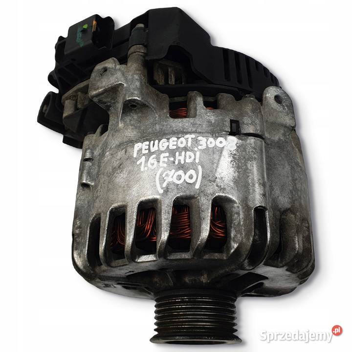 ALTERNATOR Peugeot 208 2008 308 3008 508 16 HDI Układ elektryczny silnika Chełm sprzedam