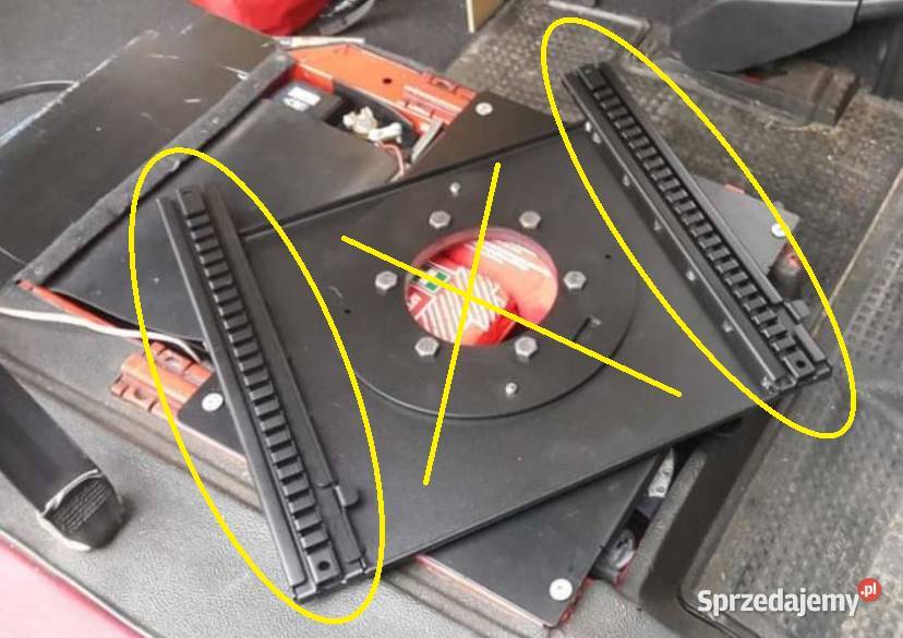 prowadnice szyny fotela vw t4 T4 55KM małopolskie Oświęcim
