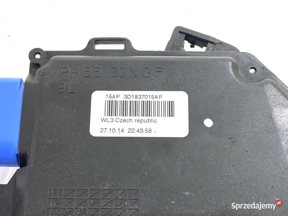 ZAMEK DRZWI LEWY PRZÓD VW GOLF V Hatchback podkarpackie