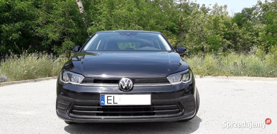 Volkswagen Polo VI 10 VW 2022 lift tsi Virtual poduszka powietrzna Łódź sprzedam