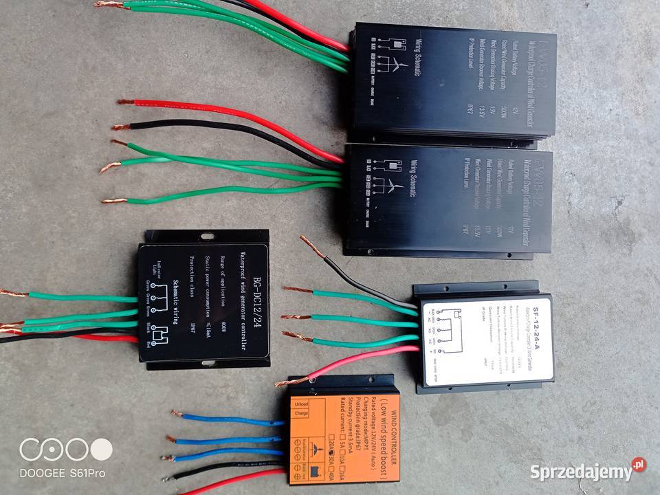 Turbina wiatrowa regulator napięcia falownik Janikowo