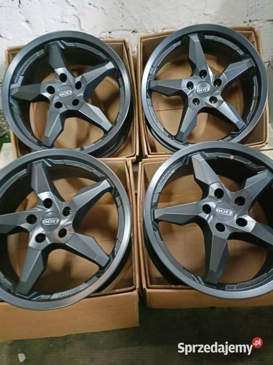 DOTZ TOUGE 8x18 ET48 5x112 GRAPHITE Vw Audi Koła i felgi Bąków