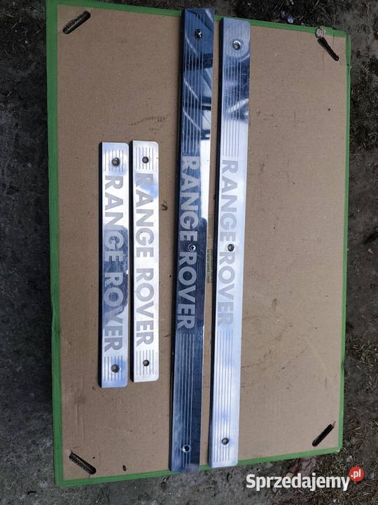 Nakładki ozdobne progów dedykowane do Range nieuszkodzony sprzedam