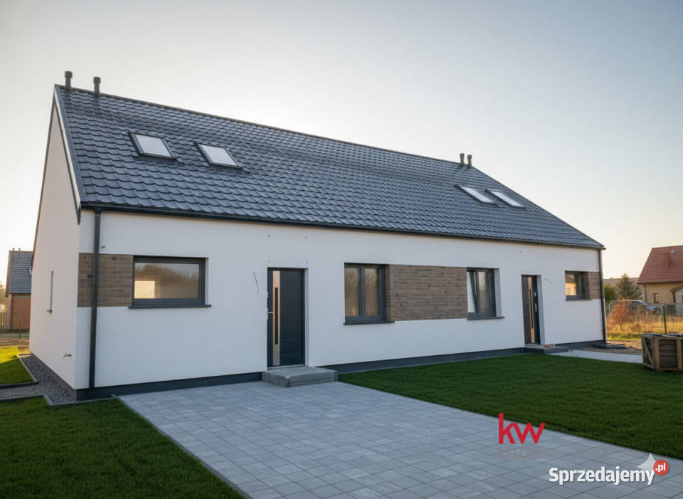 Dom bliźniak Trzek Śliwkowa 115 metrów wielkopolskie sprzedam