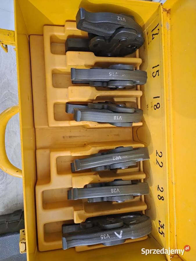 Sprzedam szczeki do rur do miedzi Zaciskarki do rur wielkopolskie Konin sprzedam