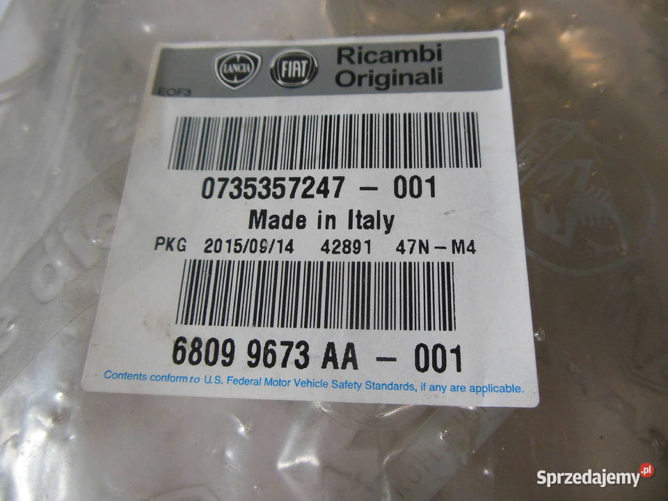 735357247 LISTWA OZDOBNAOCHRONNA FIAT PANDA 0312 Kozy