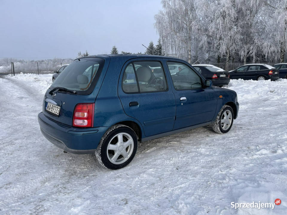 Nissan Micra 10 Benzyna 2001r Z Sprawną Warszawa sprzedam