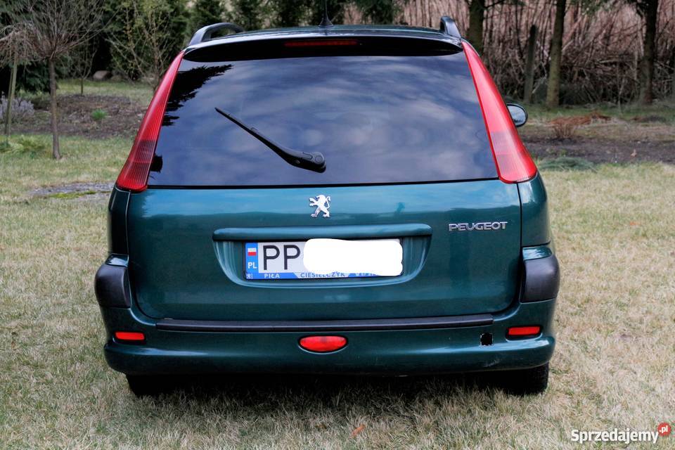 Peugeot 206 SW ekonomiczny 14 HDi 1 właściciel 206 Piła
